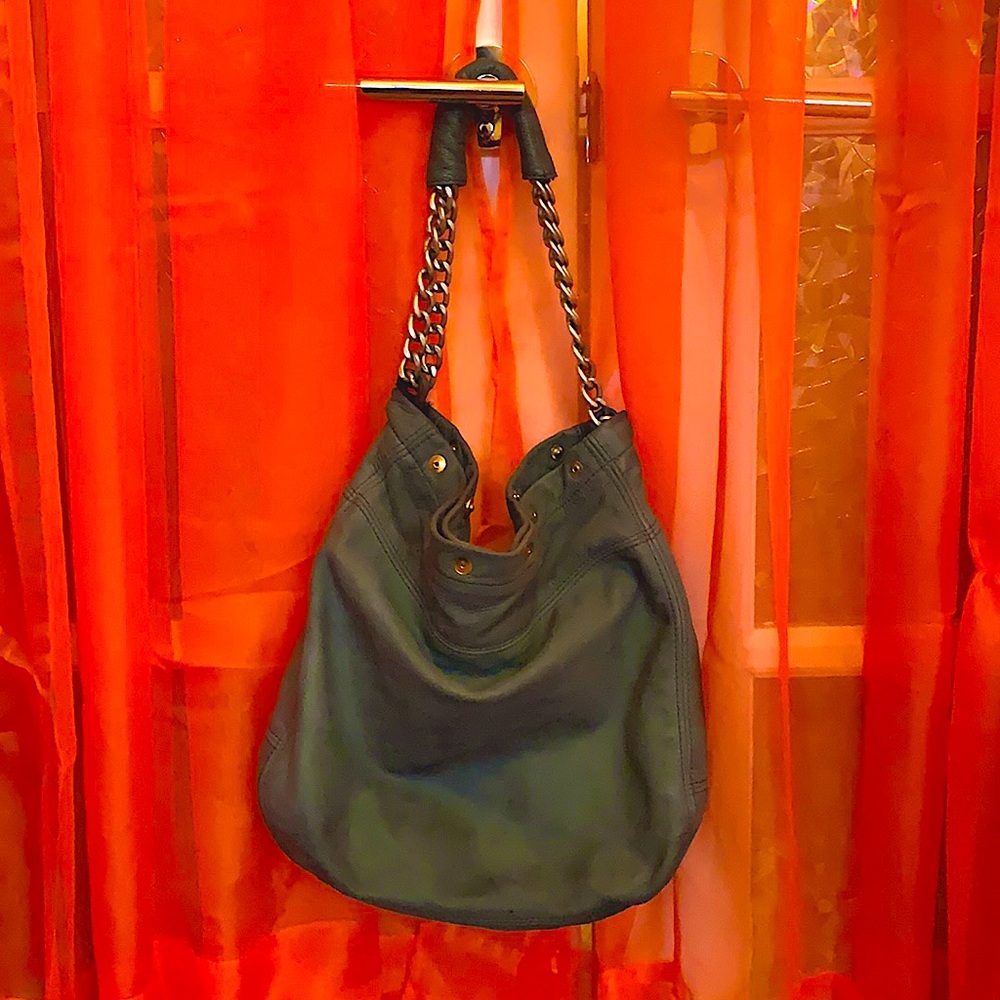 Furla Real Leather Bucket Type Bag